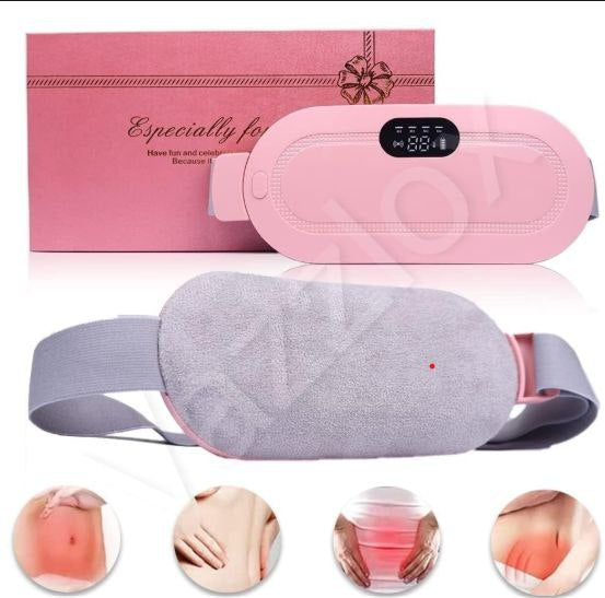 Electric Menstrual Pain Relief Heating Belt | Adjustable Warm Therapy Belt for Period Cramps & Lower Back Pain